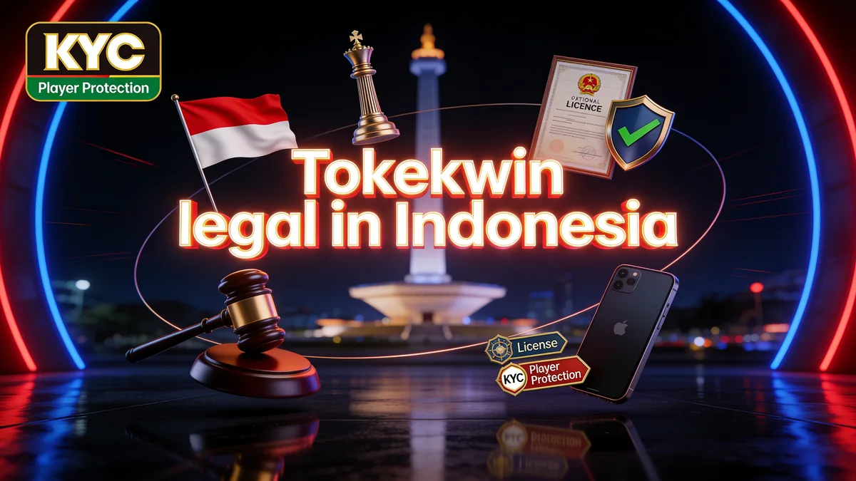 Apakah Tokekwin Legal dan Aman di Indonesia? untuk pemain di Indonesia